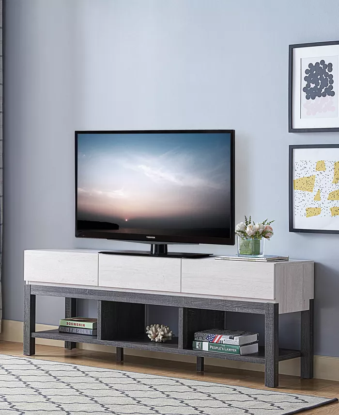 Furniture of America Fanley Multi-Storage TV Stand