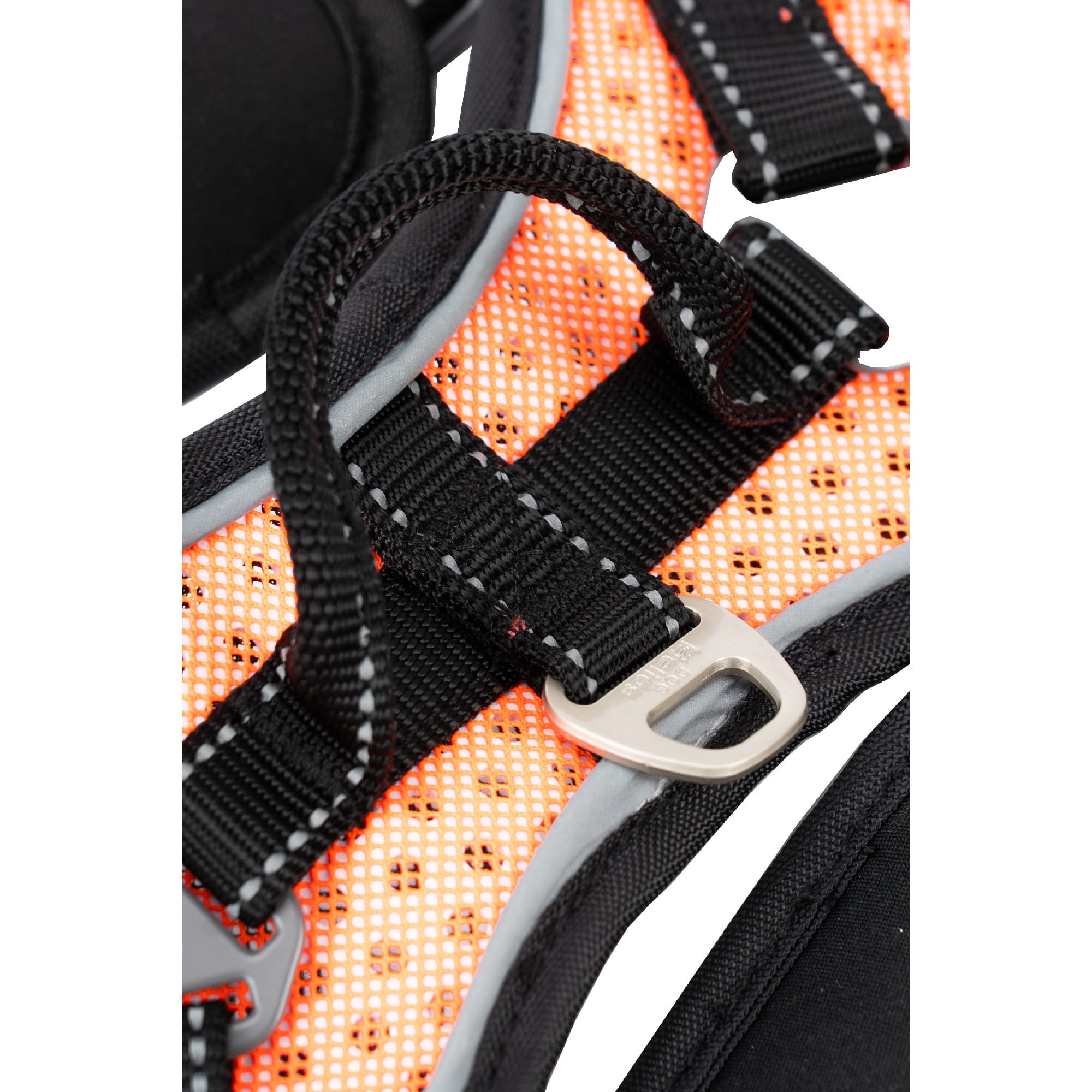 Dog Helios Orange Scorpion Sporty High-Performance Free-Range Dog Harness， Small