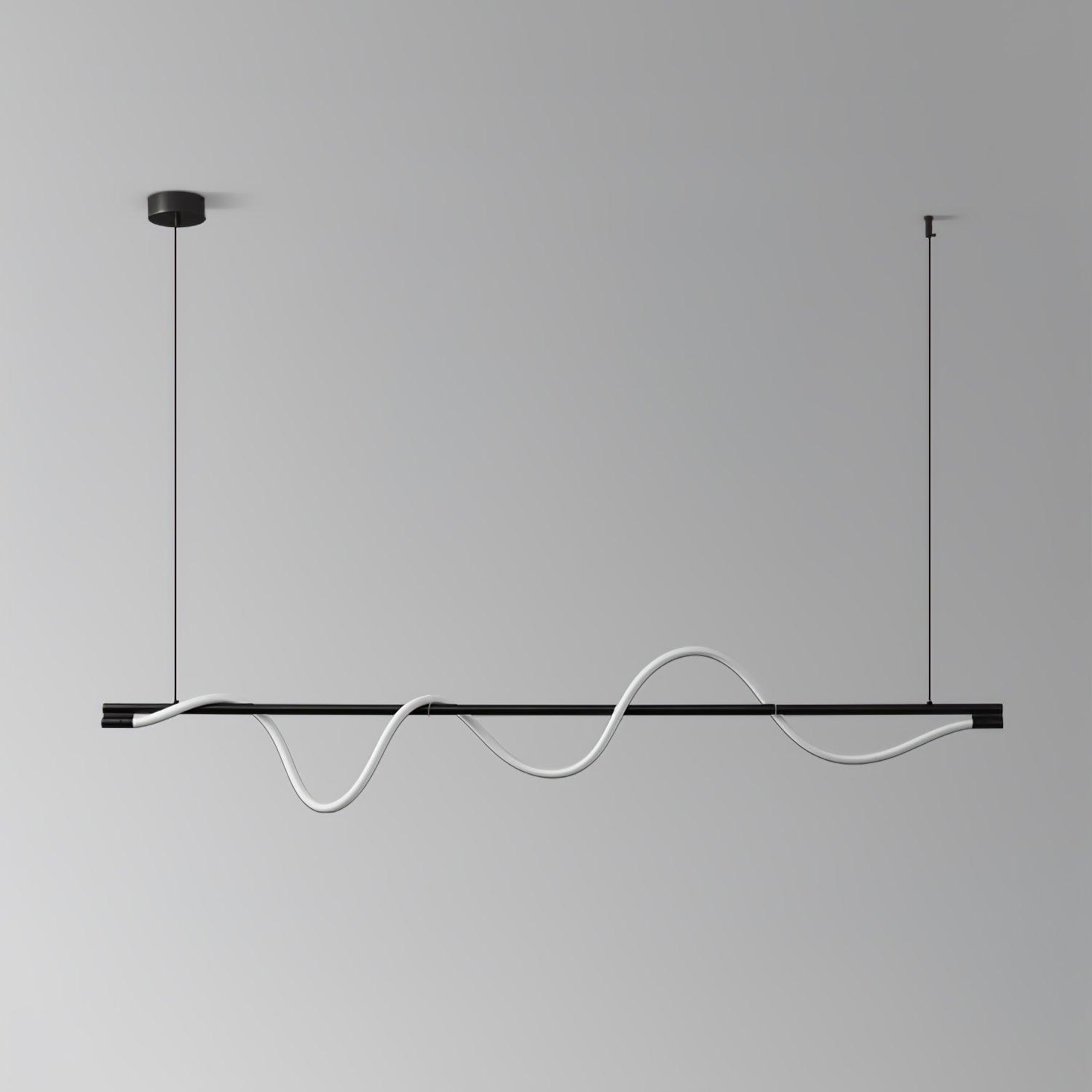 Linear Curve Island Pendant Lamp