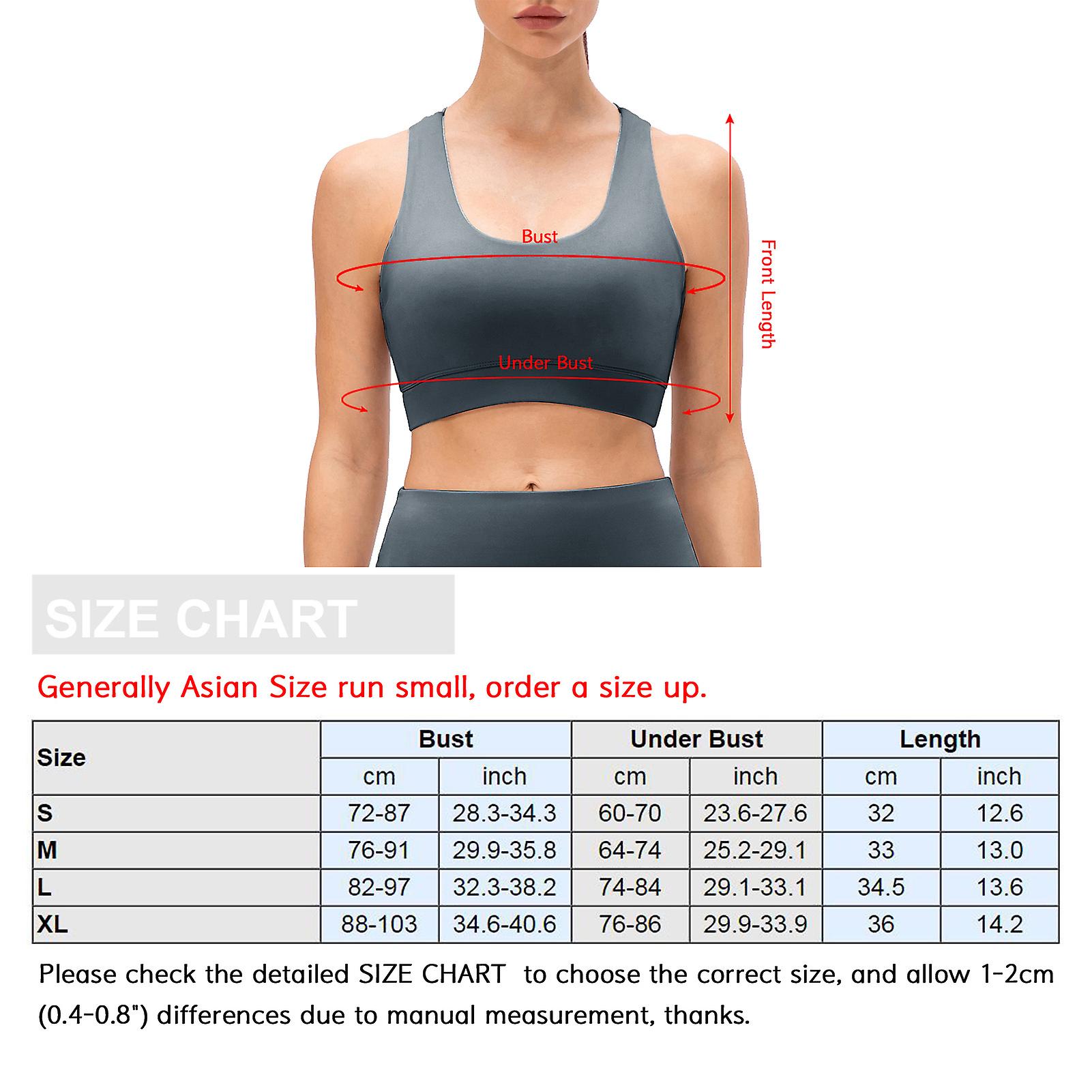 Women Yoga Bra Padded Sports Workout Pilates Tank Tops Casual Vest