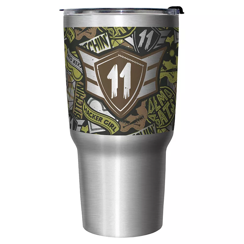 Badges Camo 27-oz. Stainless Steel Travel Mug