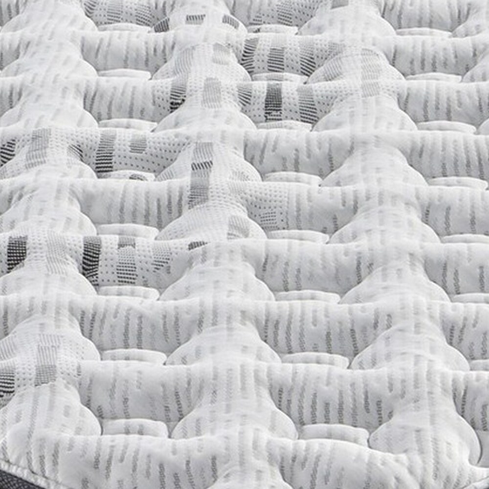 Pal 12 Inch Twin Hybrid Gel Mattress  Pocket Coil  Soft Knitted Cover