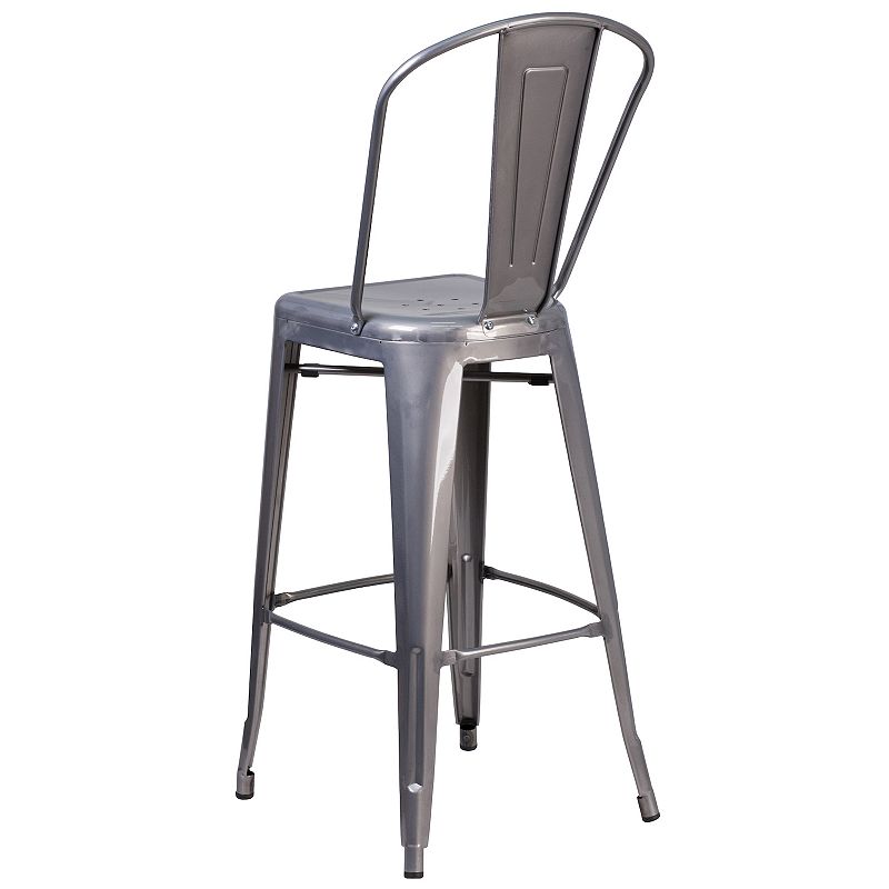 Flash Furniture 30-in. Bar Stool with Back