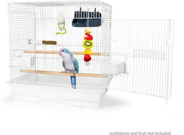 Featherland Paradise 2418S Starter Kit Bird Cage， White