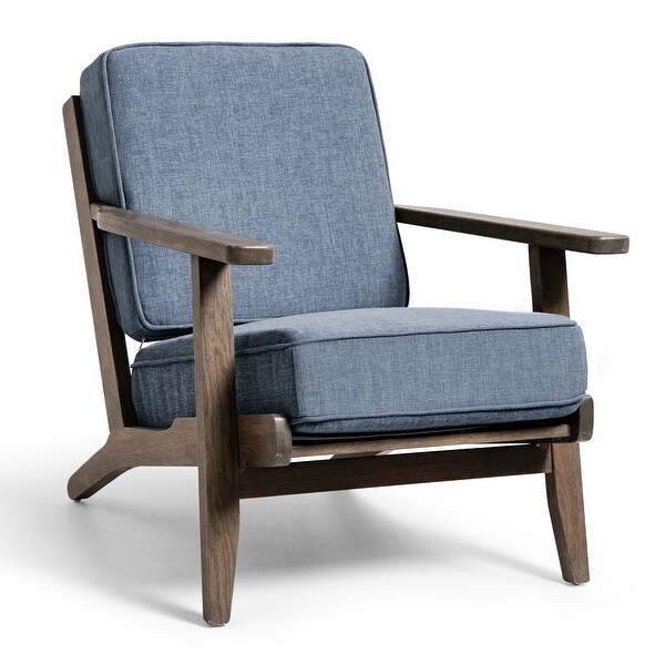 VredHom Mid-century Oak Accent Chair