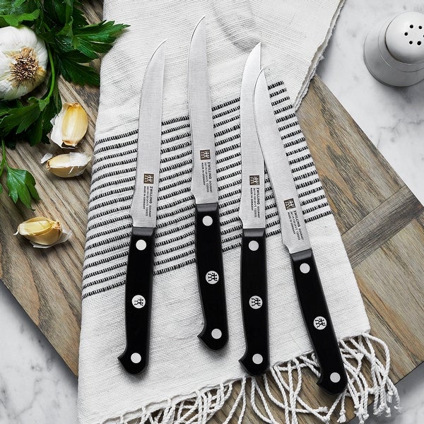 ZWILLING Gourmet 4-pc Steak Knife Set - Stainless Steel