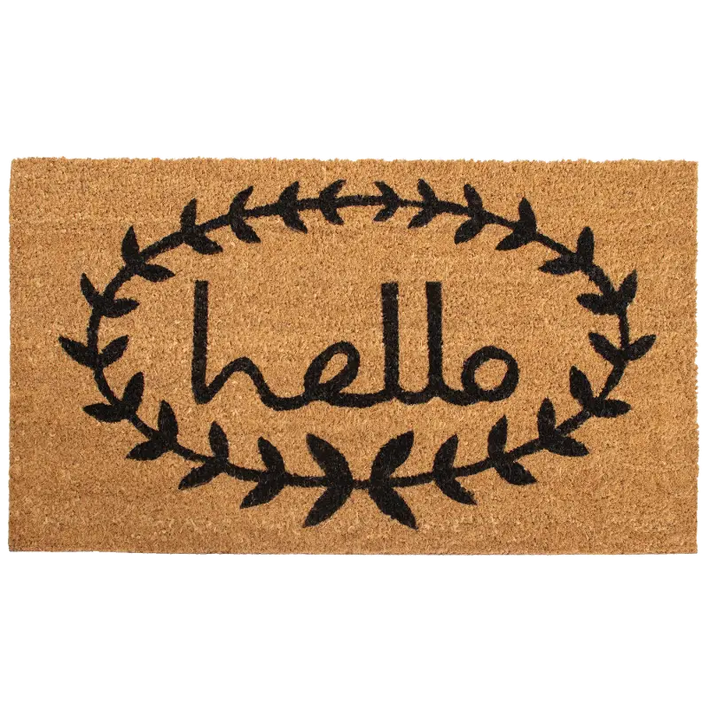 Calico Hello Doormat