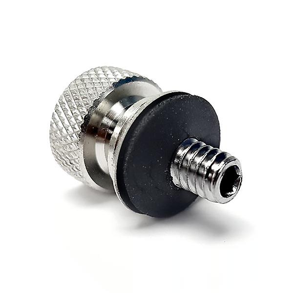 Silver Seat Bolt Screw Knurled Seat Cover Bolt Compatible with Harley Davidson Dyna Switchback FLD