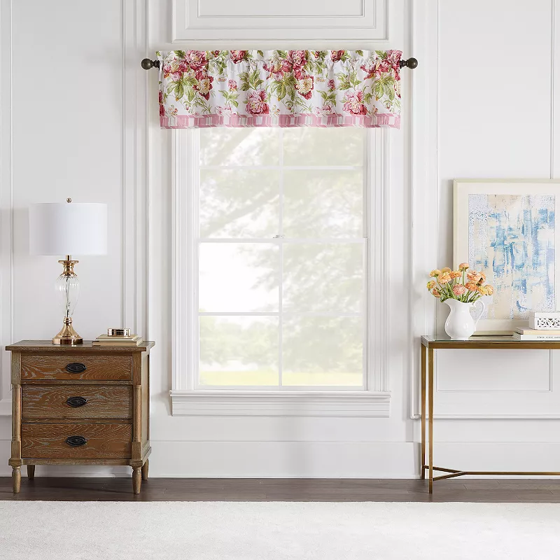 Waverly Forever Peony Valance