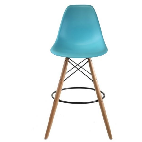 Eiffel Stool with Natural Wood Legs 26