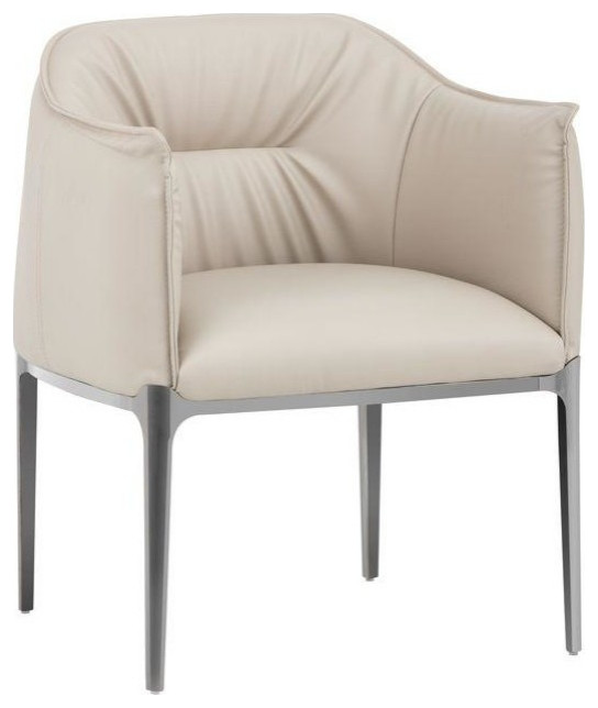 Corin Chair Barely Beige  Set of 2   Midcentury   Armchairs And Accent Chairs   by Virgil Stanis Design  Houzz