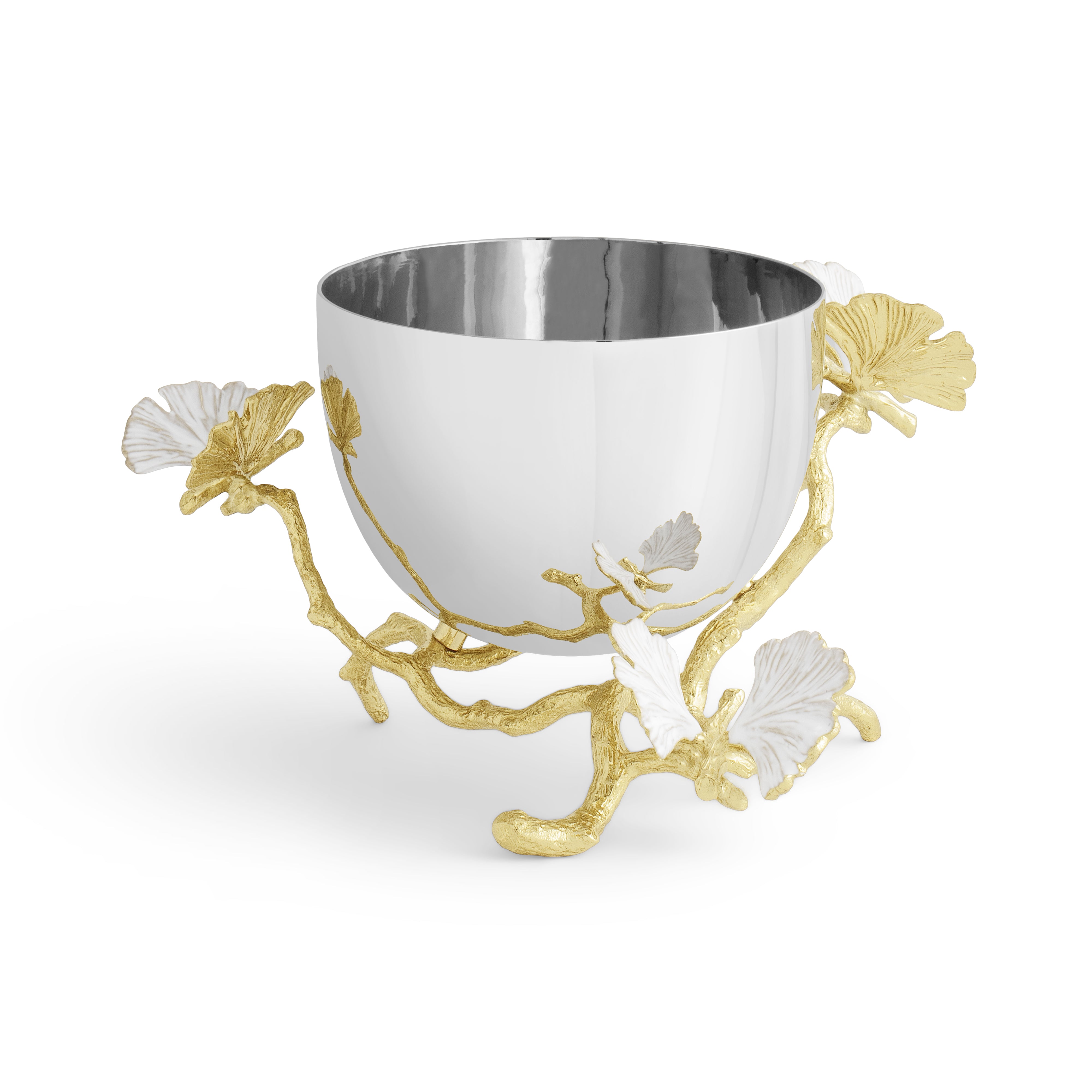 Butterfly Ginkgo Gold Bowl