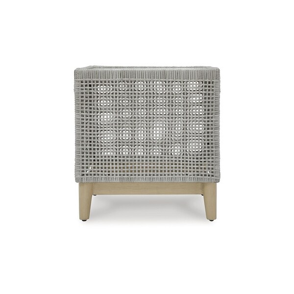 Signature Design by Ashley Seton Creek Gray Outdoor End Table