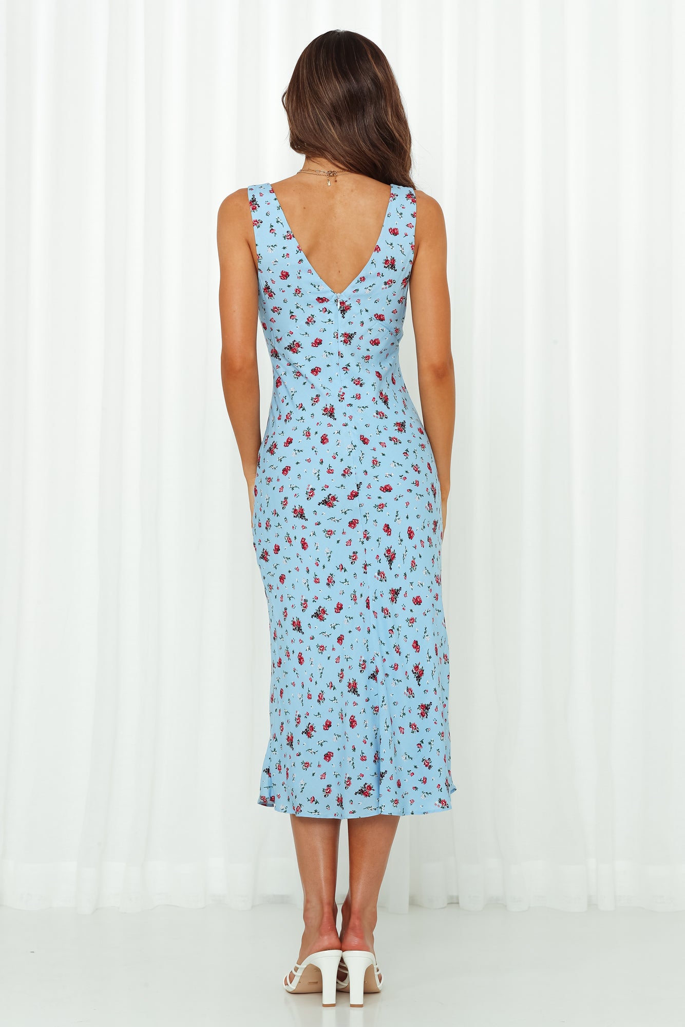 Lady Love Midi Dress Blue