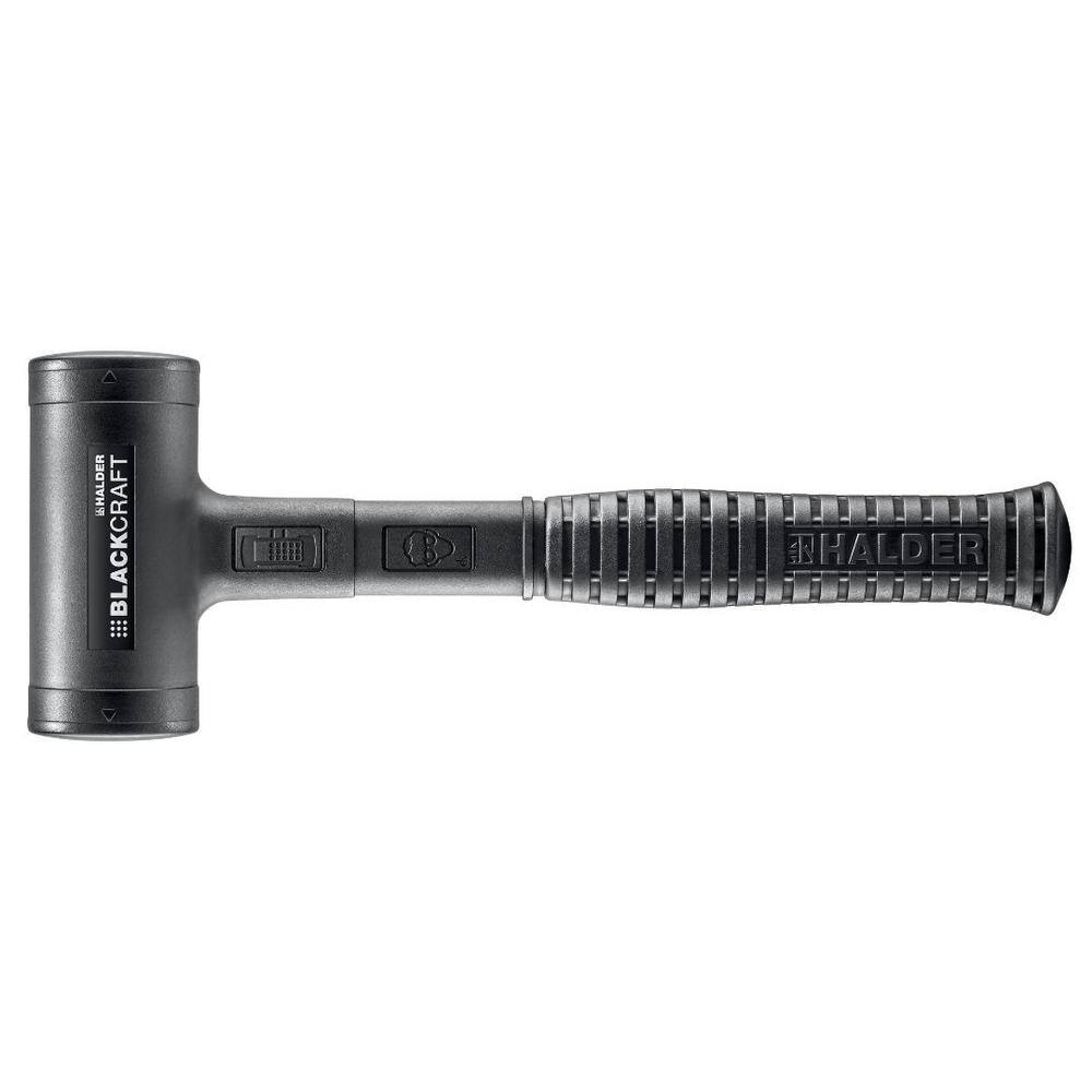 Halder Blackcraft Dead Blow 1.98 lbs. Polyurethane Hammer with 12.2 in. Steel Handle 3379.050