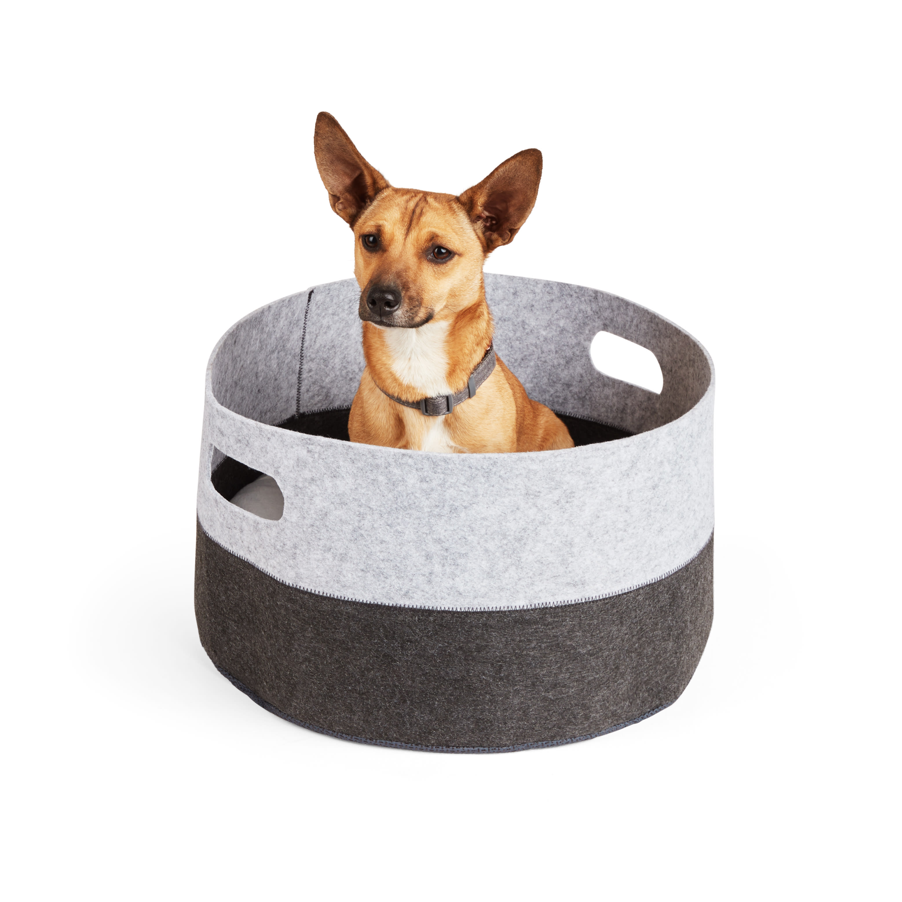 EveryYay Essentials Felt Dog Basket， 20