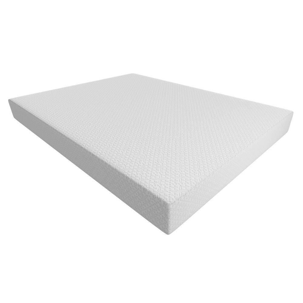 Caspia Contemporary White 8 inch Memory Foam Mattress by Furniture of America