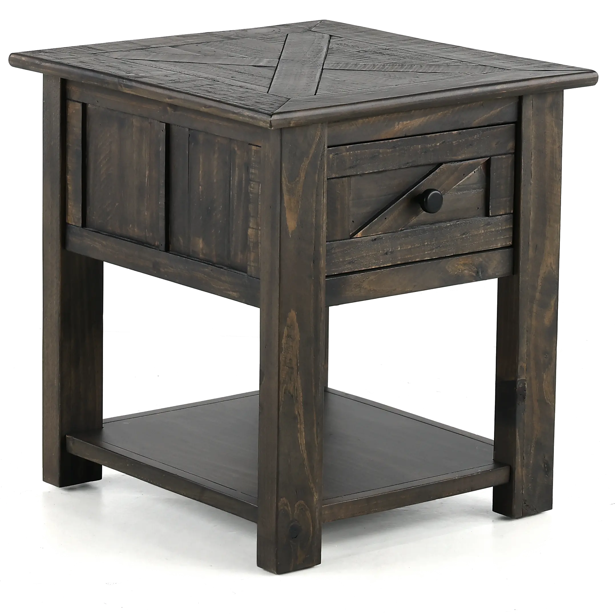 Garrett Black End Table