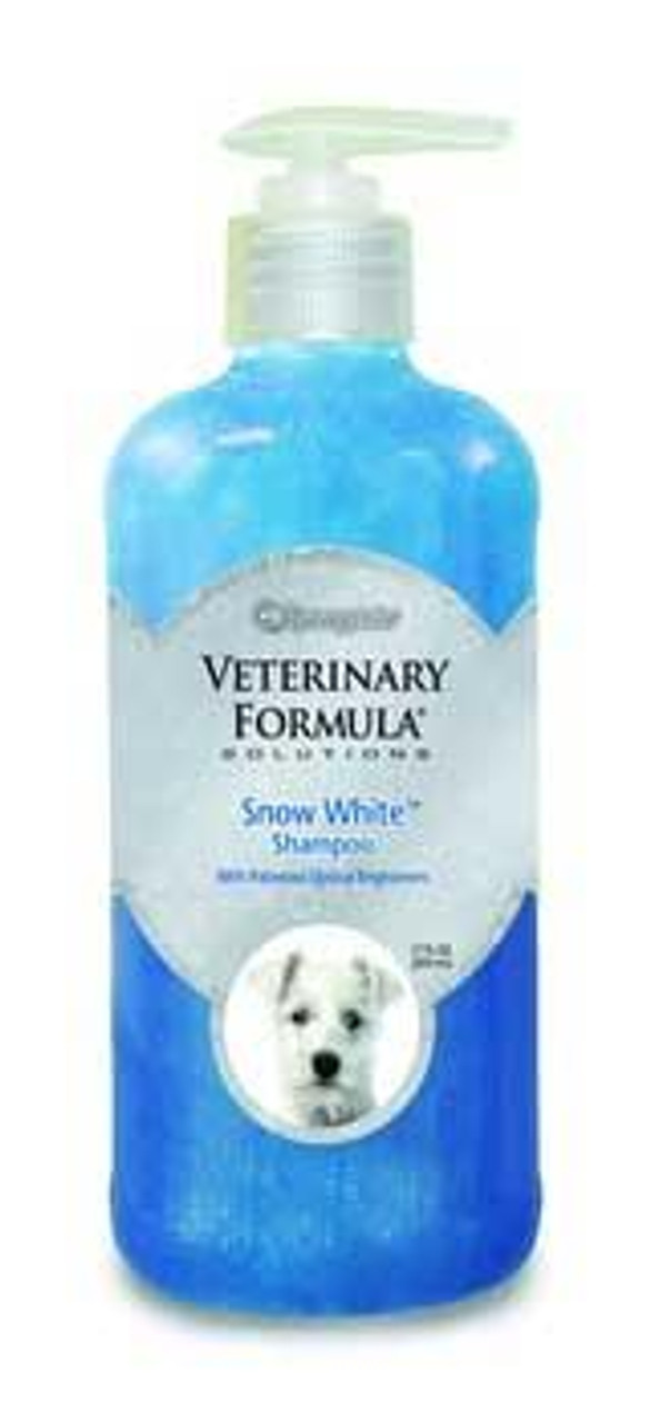 Synergy Labs Veterinary Formula Solutions Snow White Dog Shampoo， 17 Oz.