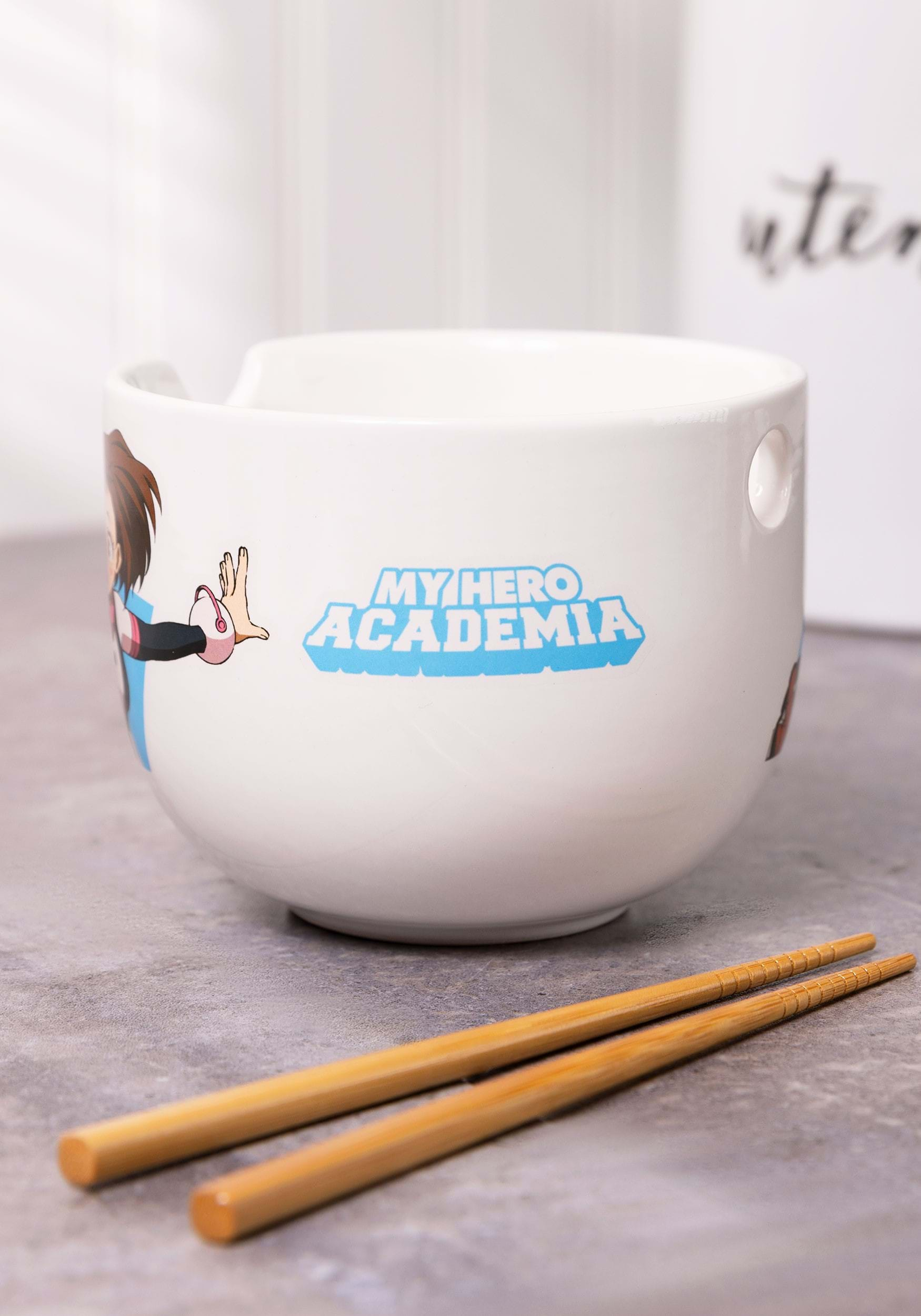 My Hero Academia Heroes and Villains Ramen Bowl Set