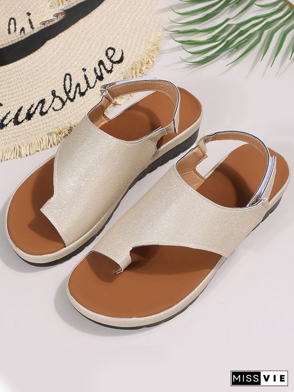 Comfortable Soft Sole Vintage Thong Sandals