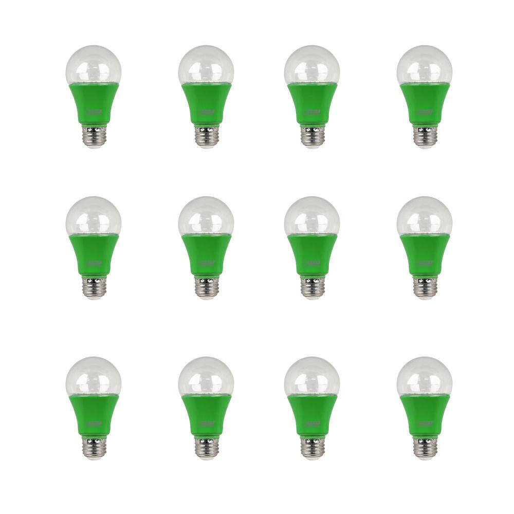 Feit Electric 9-Watt A19 Medium E26 LED Non-Dimmable Indoor and Greenhouse Full Spectrum Plant Grow Light Bulb (12-Pack) A19GROWLEDG2BX12