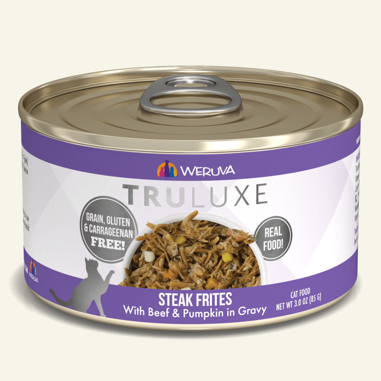 Weruva Cat Tru Steak Frites， 6oz