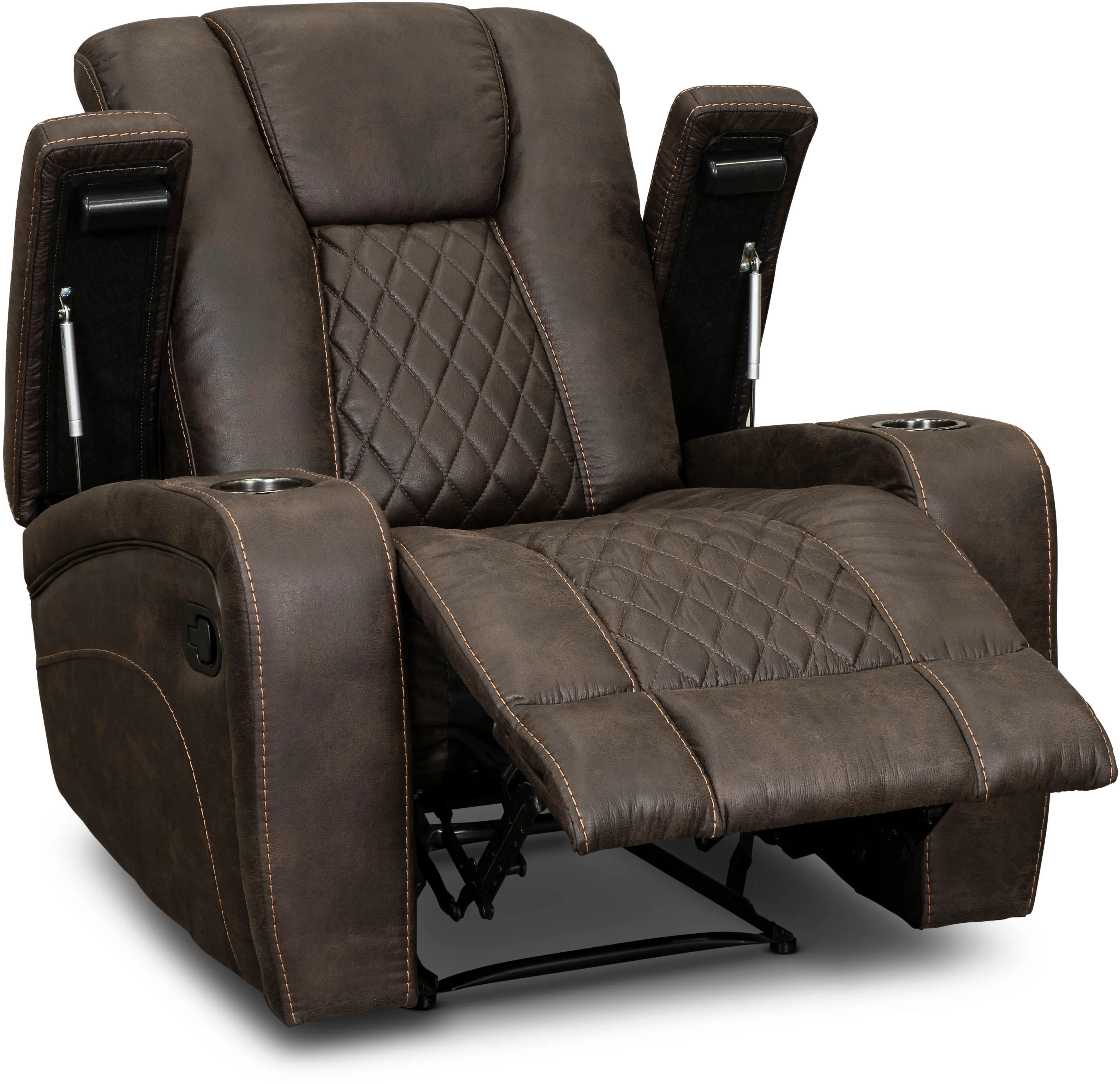 Transformer Dark Brown Recliner