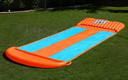 H2OGO! 18' Triple Lane Water Slide with Ramp