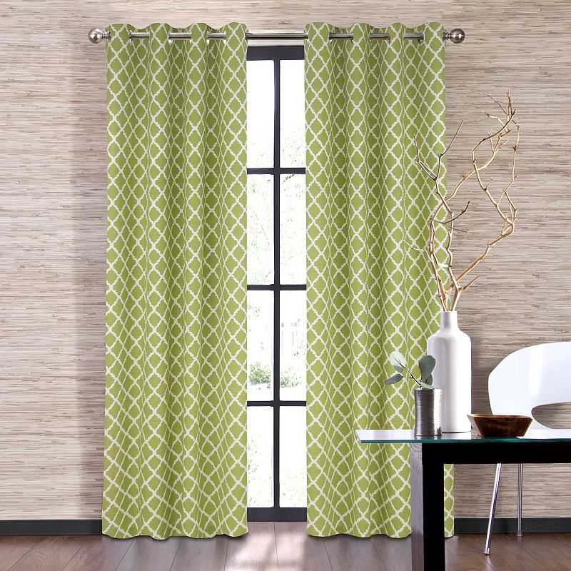 Colordrift 1-Panel Misha Window Curtain