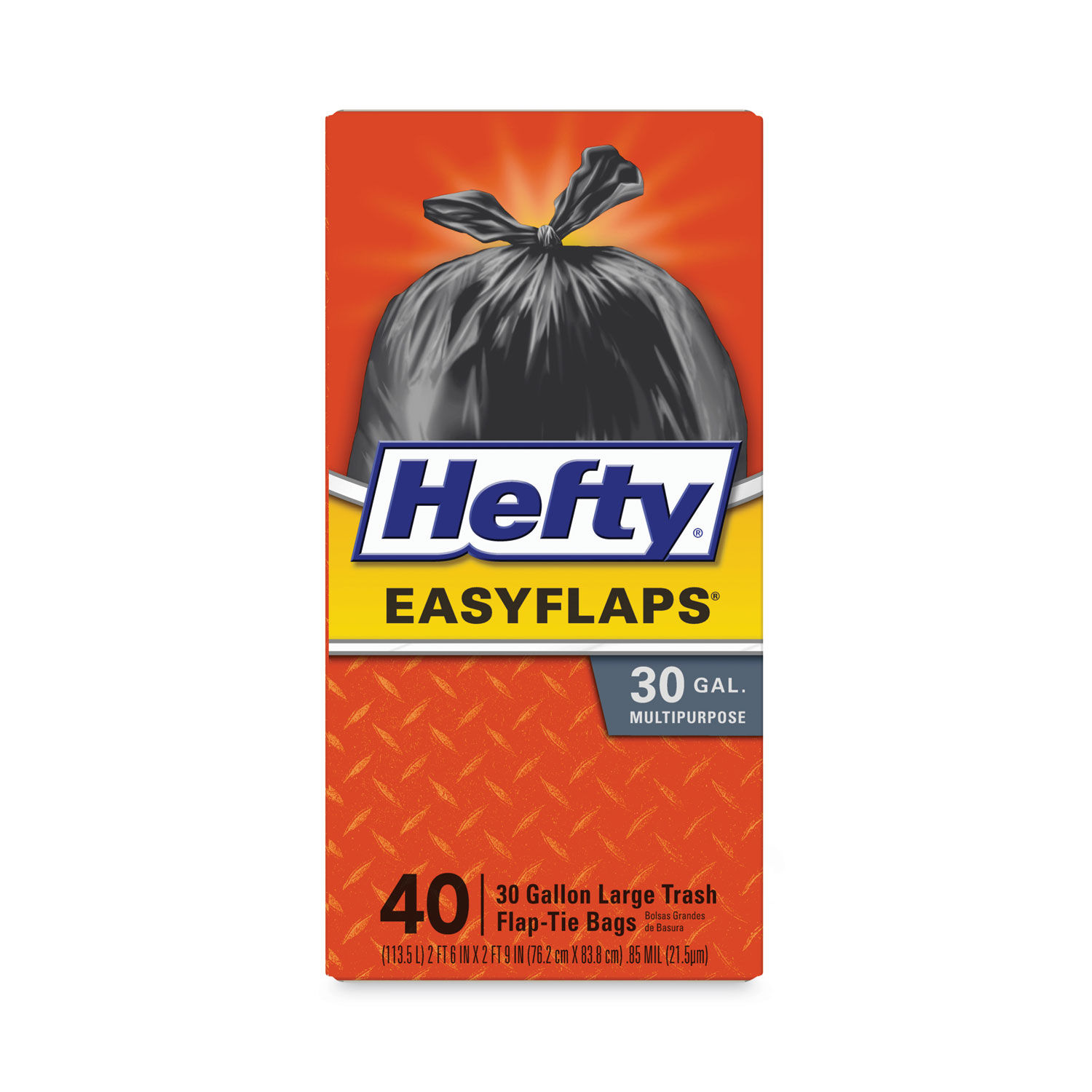 Easy Flaps Trash Bags by Heftyandreg; RFPE27744