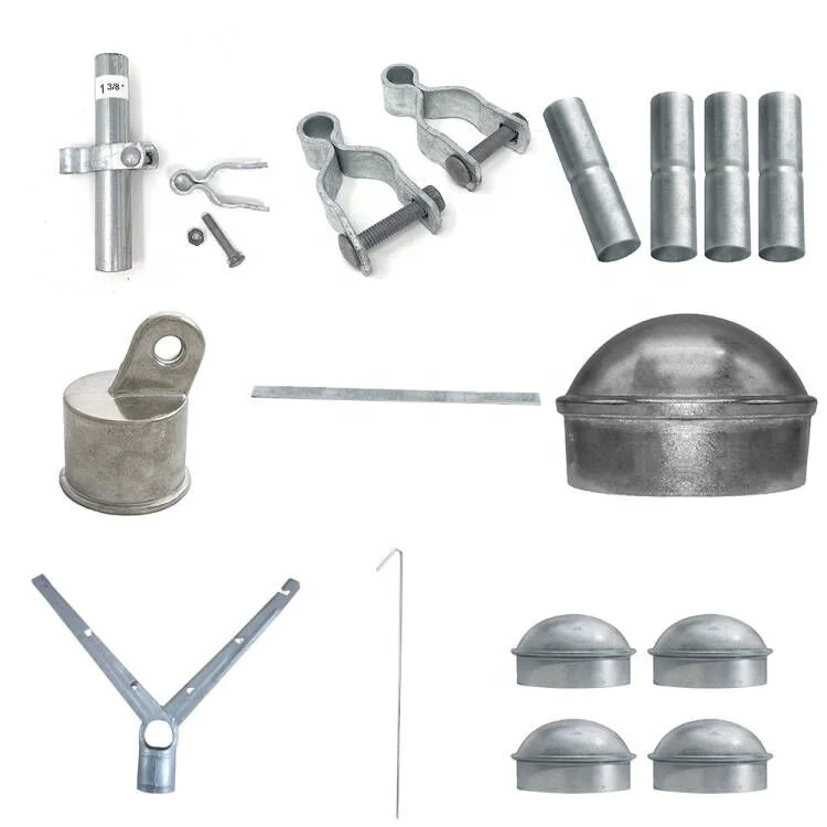 Factory Supply Hot Dip Galvanized Iron Craft Chain Link Fence Accessories Fittings