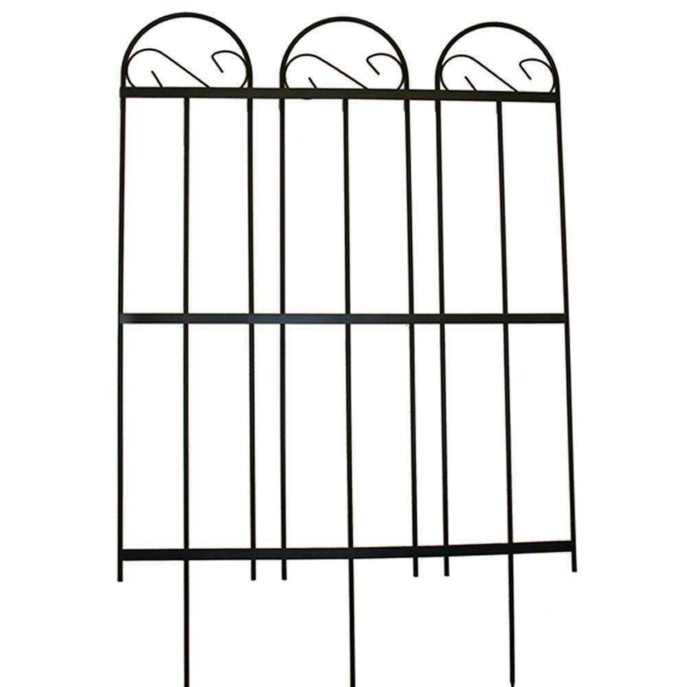 Gilbert  Bennett Yorkshire 39 in. Steel Garden Fence FB101-A