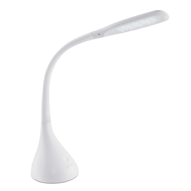 Creative Curves Desk Desk Lamp White includes Led Light Bulb Ottlite