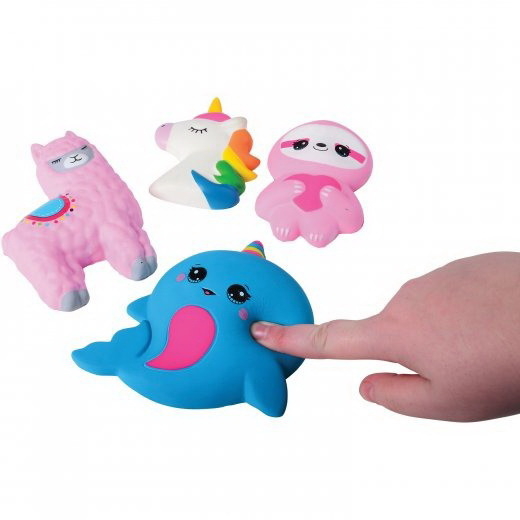 U.S. Toy MX568 Squishy Whimsical Animal Stickers