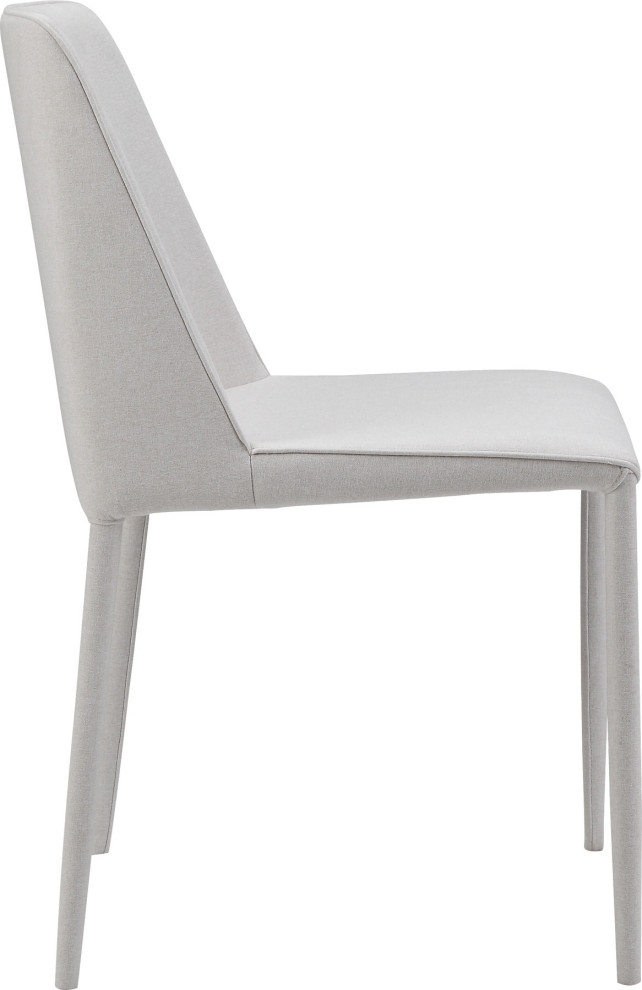 Nora Fabric Dining Chair (Set of 2)   Midcentury   Dining Chairs   by HedgeApple  Houzz