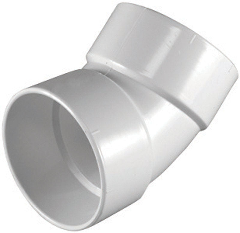 ELBOW 45 PVC DWV 3