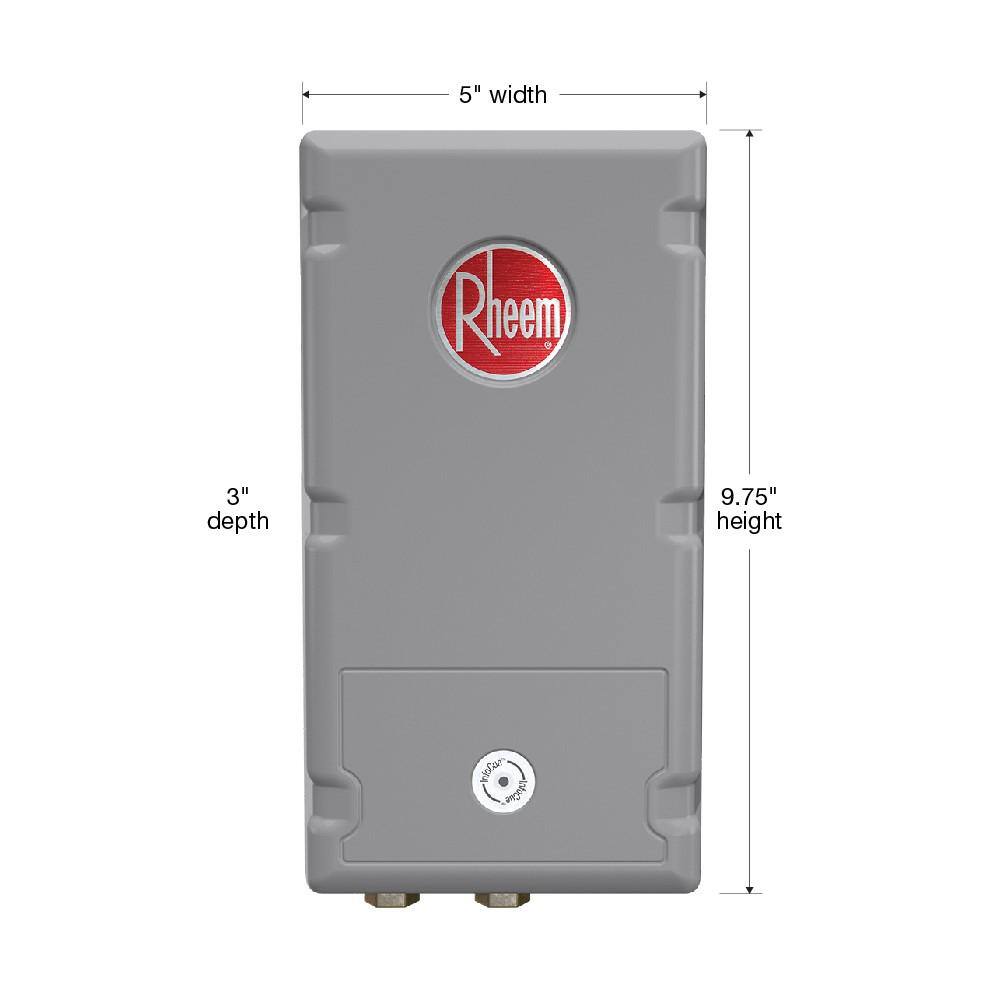 Rheem 3.5 kW 120-Volt Non-Thermostatic Tankless Electric Water Heater Commercial RTEH3512