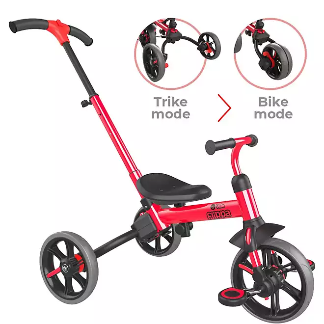 Yvolution Toddlers' Velo Flippa 4-in-1 Trike to Balance Bike