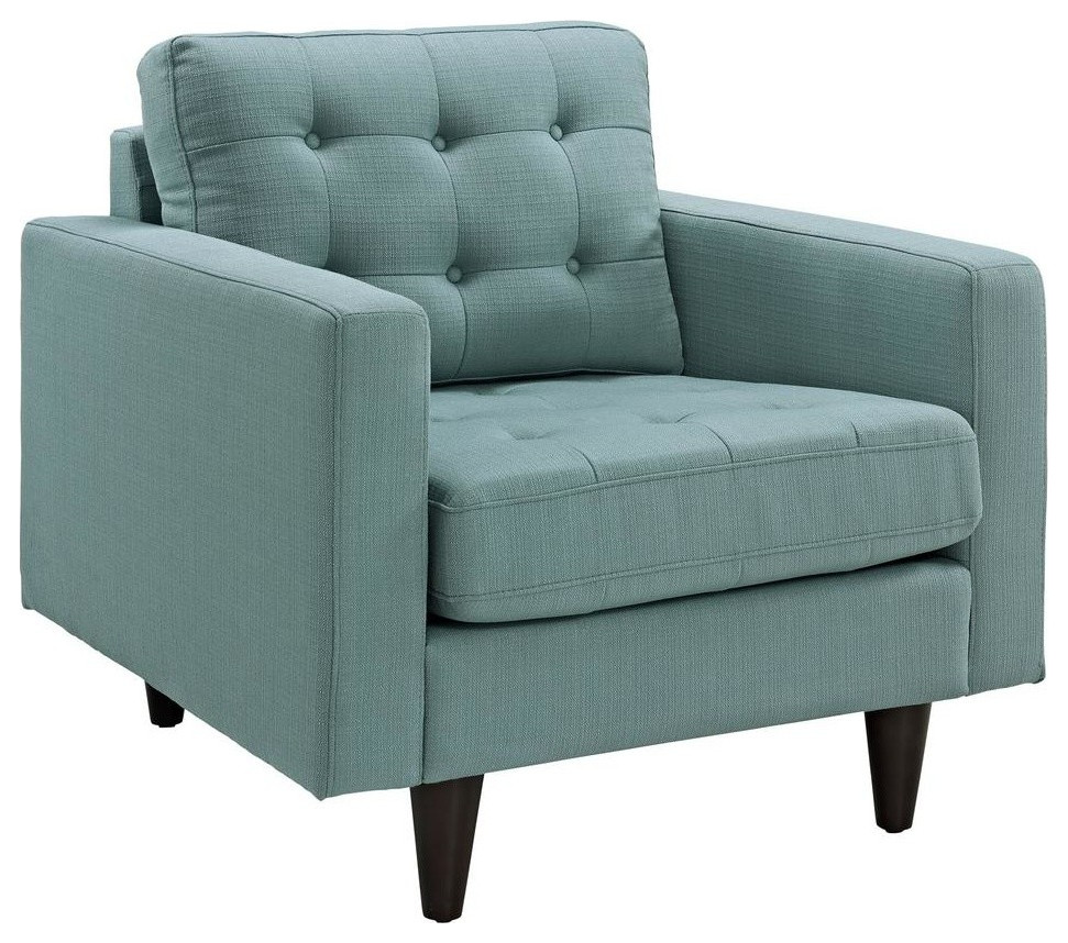 Empress Armchair and Sofa  Set of 2   Midcentury   Living Room Furniture Sets   by Timeout PRO  Houzz