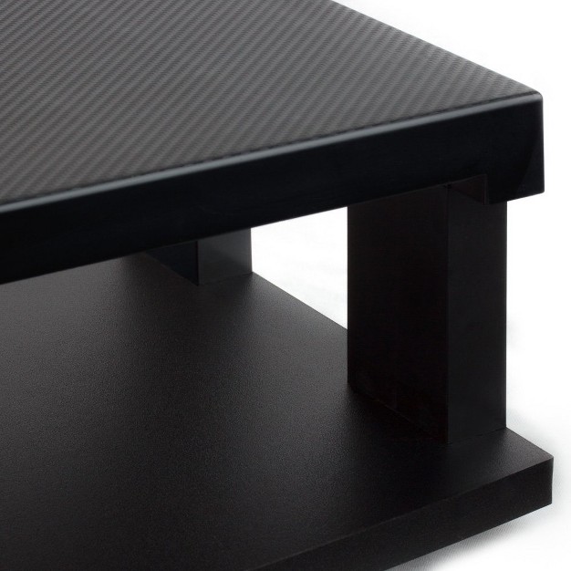 Aleratec Table Mount Tv Stand 2 tier For Lcd led Flat Tv Stand Black