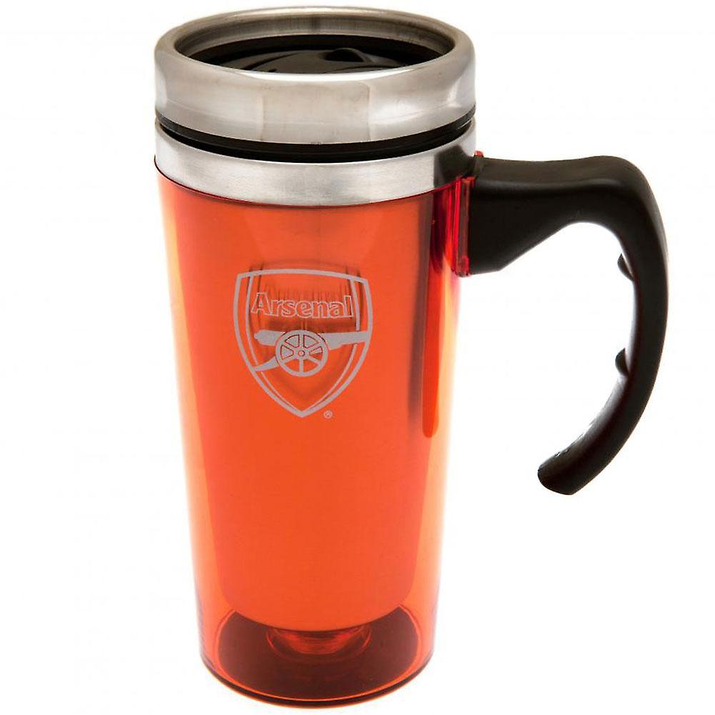 Arsenal fc handled travel mug