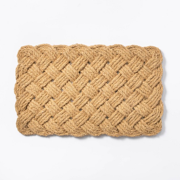 Lovers Knot Door Mat Neutral Designed With Studio Mcgee