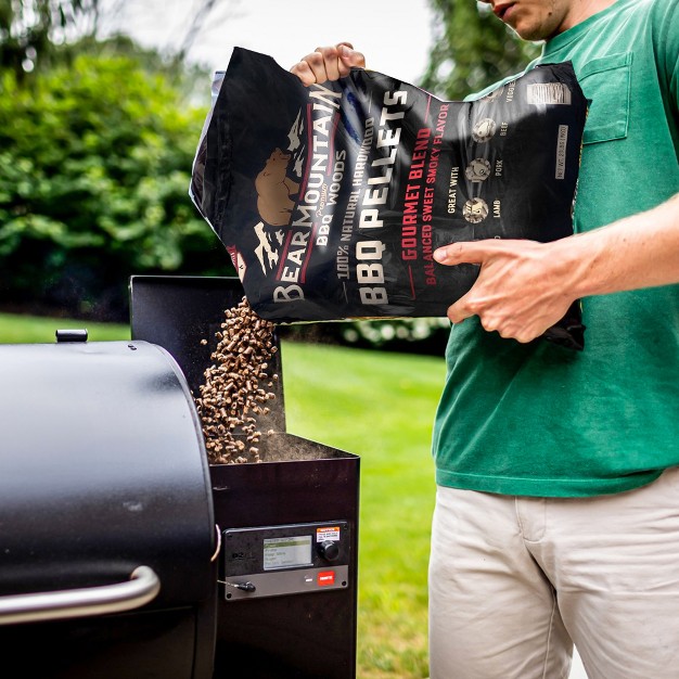 Bear Mountain Bbq Premium All Natural Smoker Wood Chip Pellets For Outdoor Gas Charcoal And Electric Grills