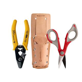 JONARD TOOLS Fiber Optic Stripper and Kevlar Shears Kit TK-355