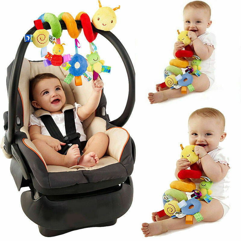 Pudcoco Cute Activity Spiral Crib Stroller Car Seat Travel Hanging Toys Baby Rattles Toy