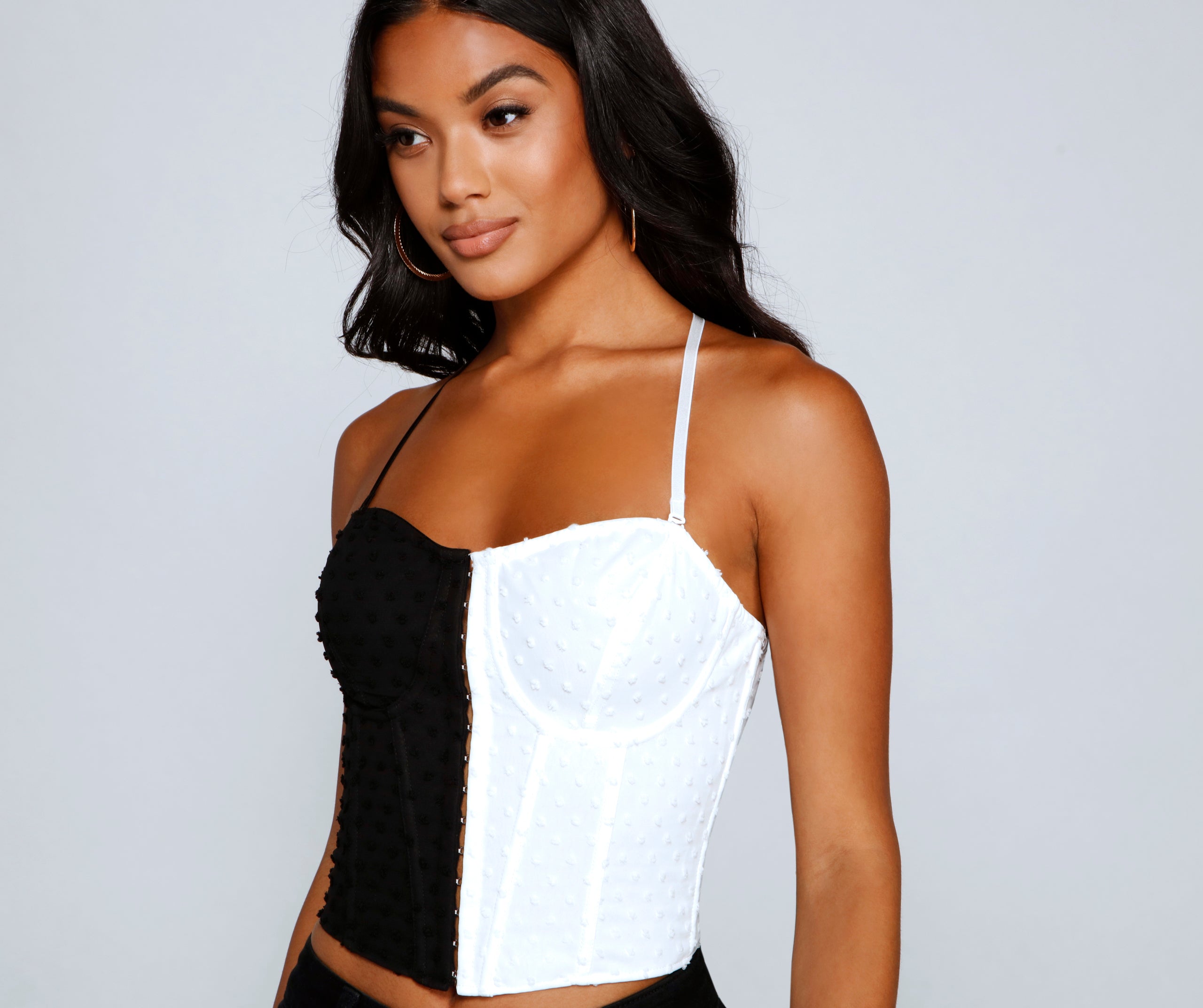 Stylish Diva Colorblock Corset