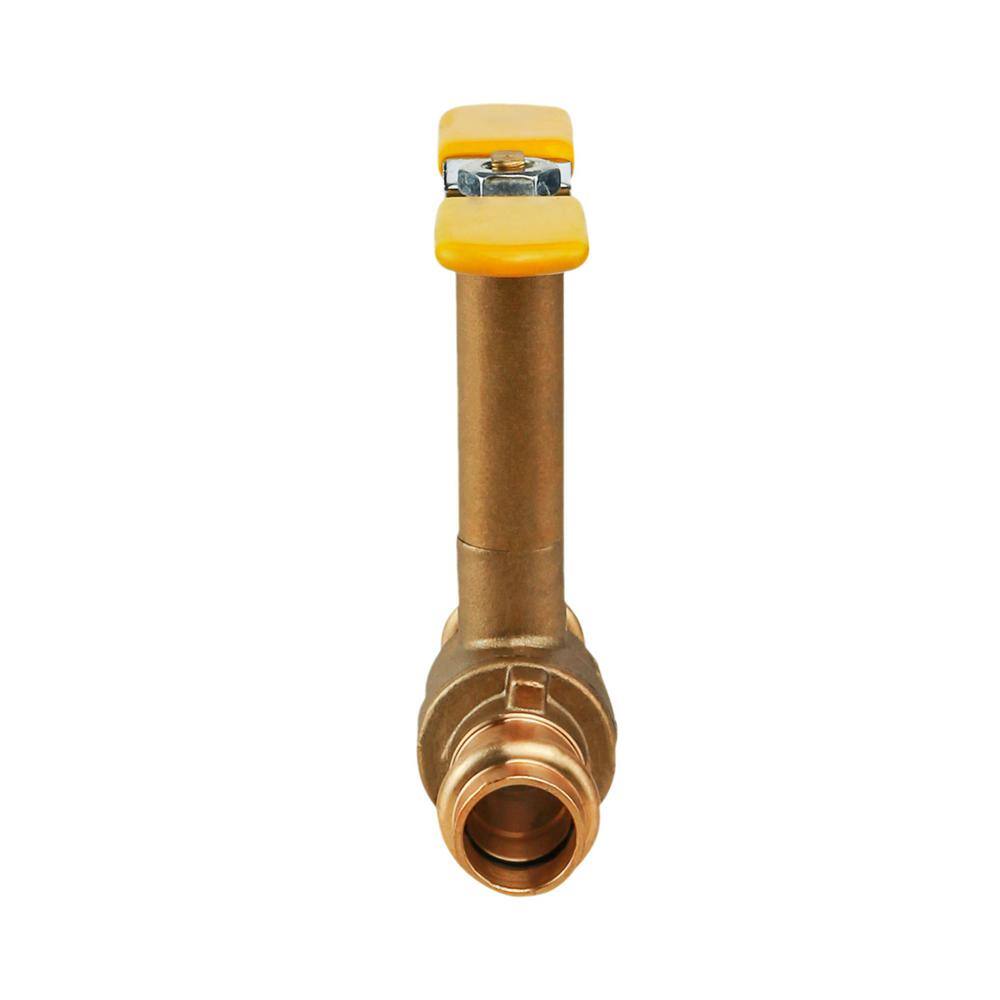 The Plumber's Choice Premium Brass Press Ball Valve with Long Bonnet and T-Handle with 34 in. Press Connections (10-Pack) R752256-10