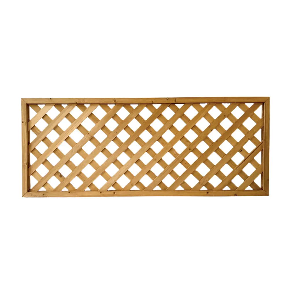 Manufacturer supply garden trellis lattice fence wall wood decorative garden picket fence