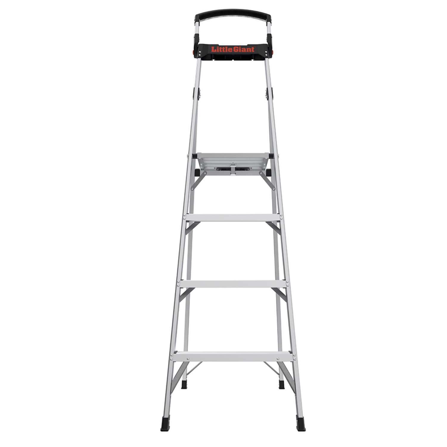 Little Giant Xtra-Lite Plus 6 ft. H Aluminum Step Ladder Type IAA 375 lb. capacity